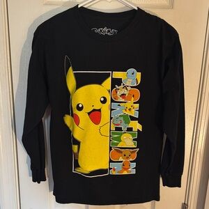 Pokémon Black Long Sleeve Shirt